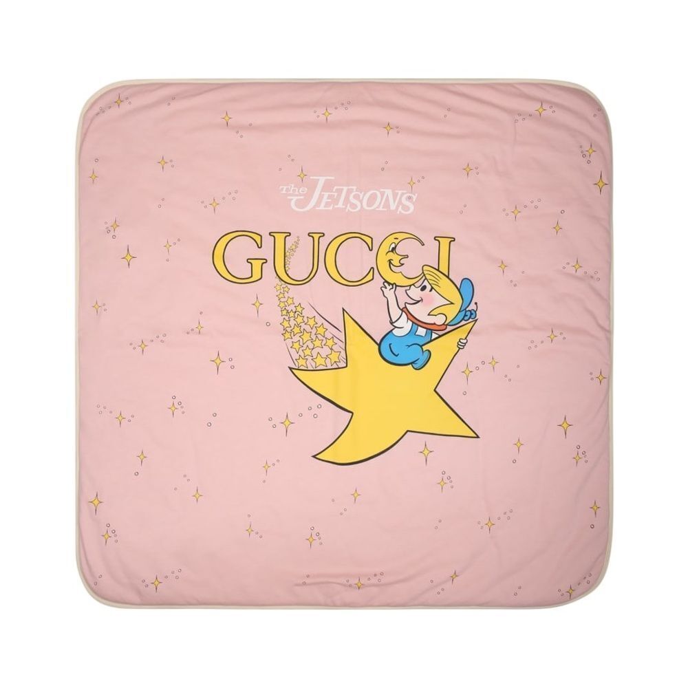 Brand new baby blanket Jetsons collection Gucci Pink 80cm x 80cm